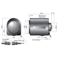 6.5-104mm F1.4-Close Three Motorized Zoom Lens